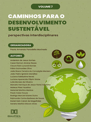 cover image of Caminhos para o Desenvolvimento Sustentável: perspectivas interdisciplinares, Volume 7